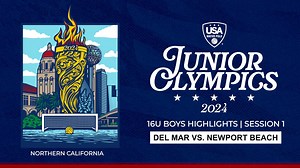 1.2K views | In a rematch of the 14u Division, Del Mar and Newport Beach met in the Boys 16u Platinum Division 1st Place game and the rivalry continued! Check out how each team finished at the #2024JOs! | USA Water Polo | Facebook