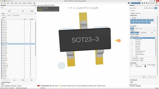 【封装库简介】204. 常见各类SOT芯片的PCB封装（SOT-23、SOT-89）