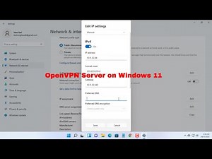 How to install OpenVPN server on Win 11