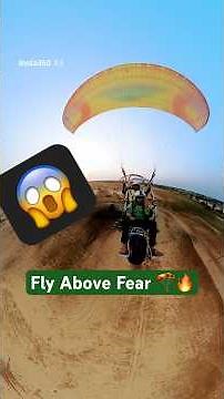 Powered Paragliding Experience 🪂🔥 | From Ground to Sky in Seconds | Ultimate Freedom Ride