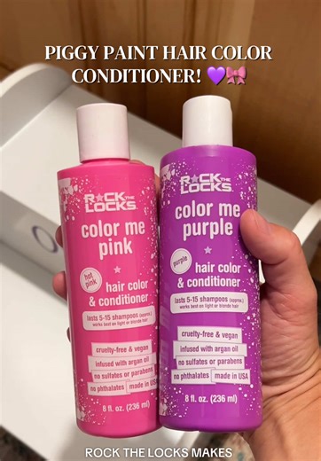 Instantly Infuse Color into Your Hair with Piggy Paint!
