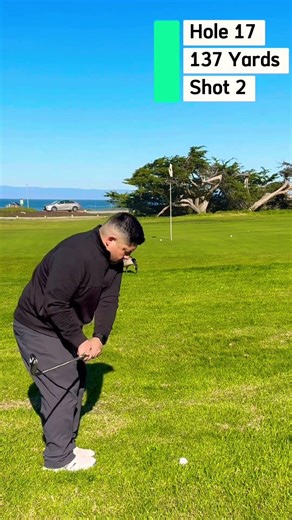 This Par 3 Has One of the Best Views in California 🌊⛳️ Hole 17 Pacific Grove Golf Links