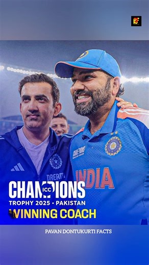 👉 Gautam Gambhir Winning Moments As Player, Captain & Coach #shorts