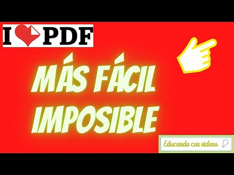I Love PDF Tutorial | ¿Cómo convertir archivos a formato PDF? | ILOVEPDF
