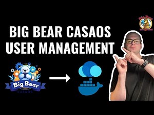 CasaOS Big Bear Tutorial: User Management Made Simple! 🐻