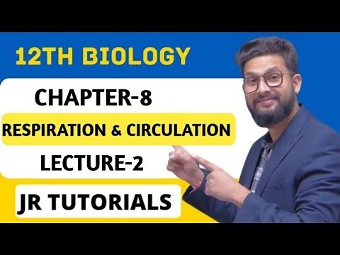 12th Biology | Chapter 8 | Respiration & Circulation Respiration | Lecture 2 | Maharashtra Board |