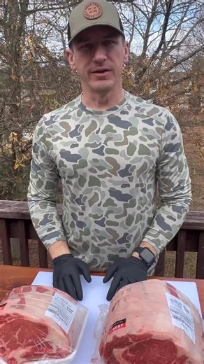 NOW is the time to buy ribeyes! Buy the whole roast and slice it into steaks for the year! | Grill This Smoke That