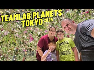 TeamLab Planets TOKYO DMM with the family a very immersive experience the family loves it 6/24/2025