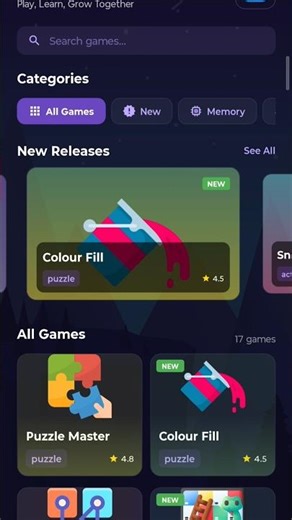 React Native Mobile Game - Kinderplay #games #reactnative #mobilegame