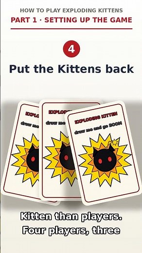 How to Play Exploding Kittens — Part 1: Setup 🐱💥