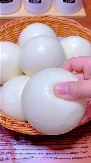 Easy &simple steamed buns recipe. How to make bread without oven. Simple ingredients.