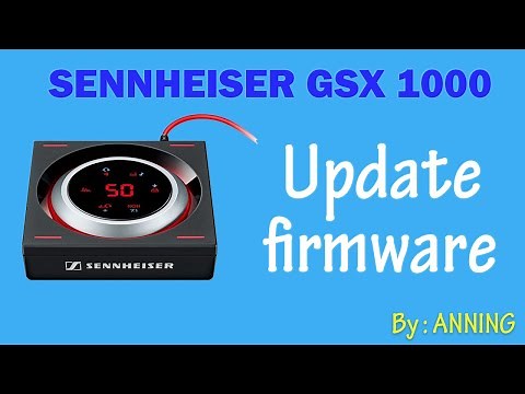 วิธี Update Firmware SENNHEISER GSX 1000 (แก้ปัญหาเปิดคอม Sound Card ไม่ติด)