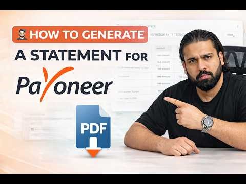 Payoneer Statement for Amazon Verification (Full Guide)