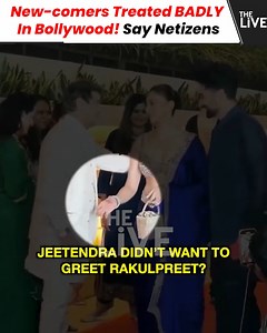 Look how bollywood artists treat new comers. Ignorance, aggorance and rude behaviour is all they receieve. #fblifestyle | The Live