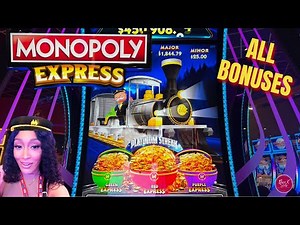 ✨NEW SLOT OBSESSION! ✨Monoply Express with Surprise Features and Every Bonus Hit! 🔥