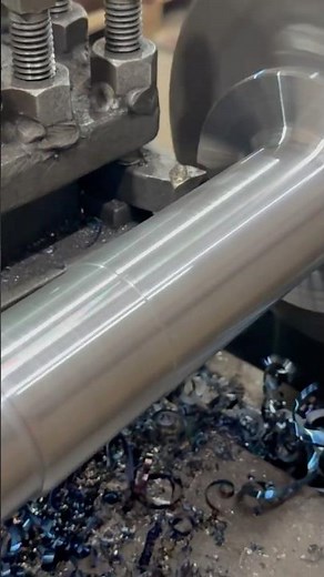 Lathe Machine Working | Precision Metal Turning Process | Engineering Workshop#viralreels#treanding