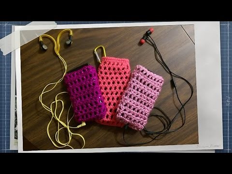 Free Layered Crochet Cell Phone Case Tutorial!