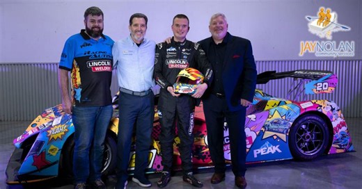 Jay Nolan Proudly Sponsors Austin Riley of Racing With Autism