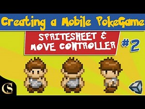 Unity Sprite Character & Movement - Making a Mobile PokéGame in Unity #2