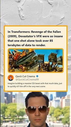 Transformers Revenge of the Fallen 2009 Devastator VFX Required 85 Terabytes for One Shot