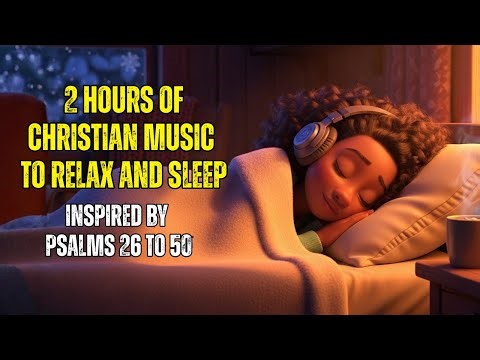 2 HOURS OF CHRISTIAN MUSIC - Inspired by Psalms 26 to 50 - Calming Christian Sleep Music