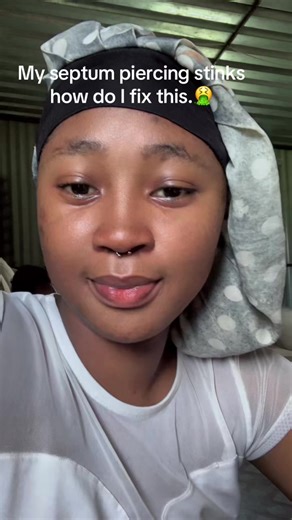 How to Fix a Stinky Septum Piercing