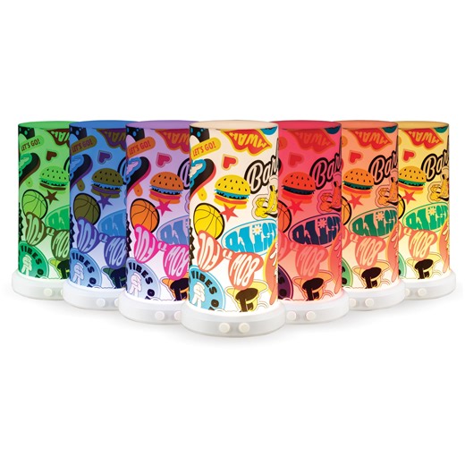 Disney Mickey and Minnie Color-Changing LED Tabletop Lamp, Dimmable, 69889