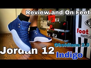 Jordan 12 Indigo Review and On feet 🔥🔥🔥 “Stone Blue"