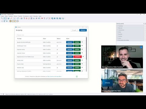 LIVE: ScriptUp - Novo plugin gratuito de scripts para SketchUp