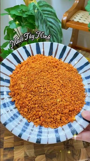 Công thức làm muối tôm Tây Ninh cay cay, mặn mặn ngon nhức nhối #chuyennhahotu #food #muoitomtayninh
