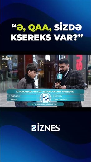 "Ə, qaa, sizdə ksereks var?"