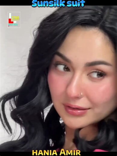 Hania Amer Shoots Sunsilk Shampoo Commercial