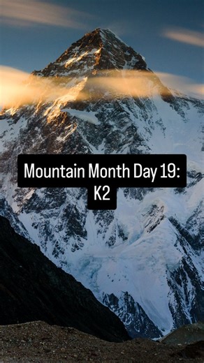 Mountains on Instagram: "Mountain Month Day 20: The greatest mountains on Earth also have some of the best names on Earth, with one notable exception: K2. K2 is an odd name for such an awesome mountain, but the story behind how it got that name is super interesting. Essentially, the mountain is so remote that no local name existed for the mountain, so it kept the surveyed name it was given during the Great Trigonometrical Survey of India. Did you know how K2 got its name? #mountains #geography #