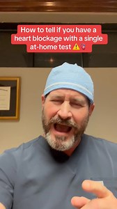 413K views · 2.7K reactions | How to tell if you have a heart blockage with a single test #hearthealth #heartattack #doctor #heart #fypシ | Dr. Jeremy London, MD | Facebook