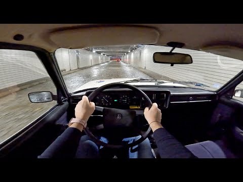 1991 Lada 2107 Night [1.5 72HP] | POV Test Drive #1102 Joe Black