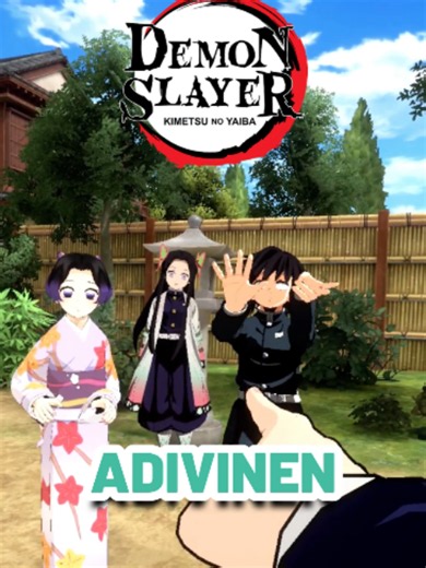 🌸¡ADIVINA EL PERSONAJE DETRAS TUYO!🌸 #anime #kimetsunoyaiba #demonslayer #kny #tomioka