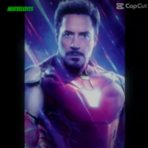 MY MAN KILLED HIM SELF TO STOP THANOS IRON MAN EDIT