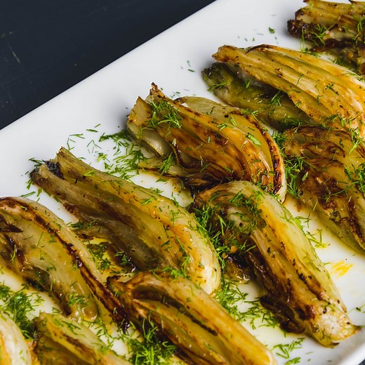 Roasted Fennel with Orange-Honey Dressing | America's Test Kitchen