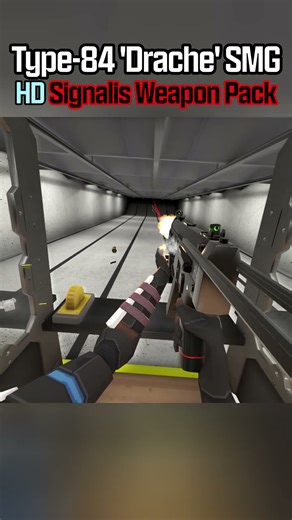 HD Signalis Weapon Pack - Type 84 'Drache' SMG | #bonelab #vr #urikasgunpack