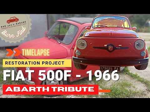 FIAT 500F 1966 ABARTH TRIBUTE Restoration Project