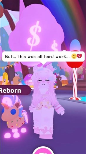 A valuable lesson 🥹❤️‍🩹 (Adopt me story!) #roblox #game #adoptme #rblx #gaming #robloxstory
