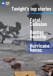 Tonight's top stories on 10 News First Melbourne: - Four people have died after a B-double truck and a sedan collided on the Hume Freeway in Chiltern - Qantas has scrapped expiry dates for COVID-19 flight refunds as it faces new allegations of selling tickets for thousands of already-cancelled flights - Florida has been pummelled by Hurricane Idalia which intensified into a Category 3 before it made landfall, smashing storm surge records Watch 10 News First live at 5pm and on 10 Play | https://1