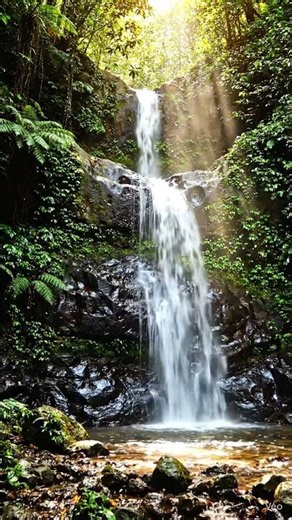 Endless Waterfall Flow 💧 | Relaxing Nature Loop