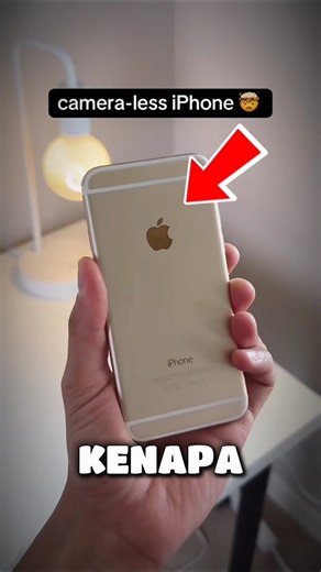 Kenapa iPhone Ini Tidak Ada Kamera Belakang⁉️#shortviral