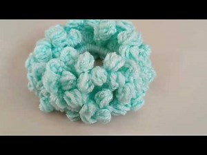 Right Hand*How To Crochet Scrunchies - Free Pattern \\\\ Beginner Friendly And Easy!
