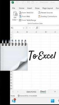 Notepad → Excel in Seconds | Easy Trick Malayalam ⚡😱 #excel #shorts