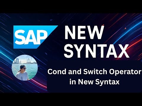 Cond and Switch Operator in New Syntax