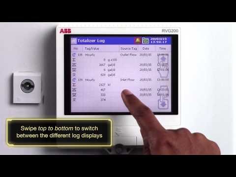 Recording & Control Hints and Tips - RVG200 Paperless recorder touchscreen tips