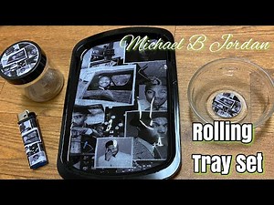 Michael B Jordan Rolling Tray Set | Watch Me Work | DIY Rolling Tray