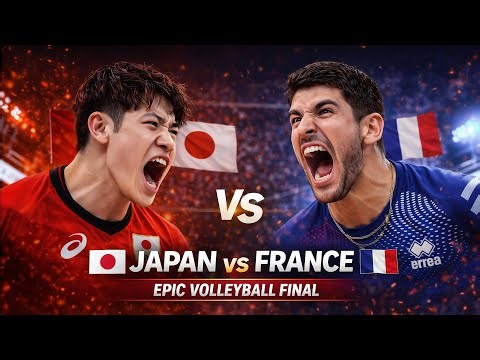 Japan vs France | Epic Volleyball Final Battle